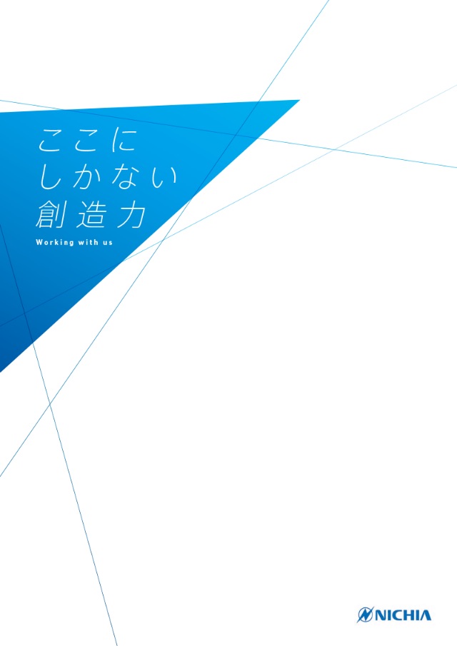 日亜化学工業株式会社 様｜採用パンフレットとリーフレット