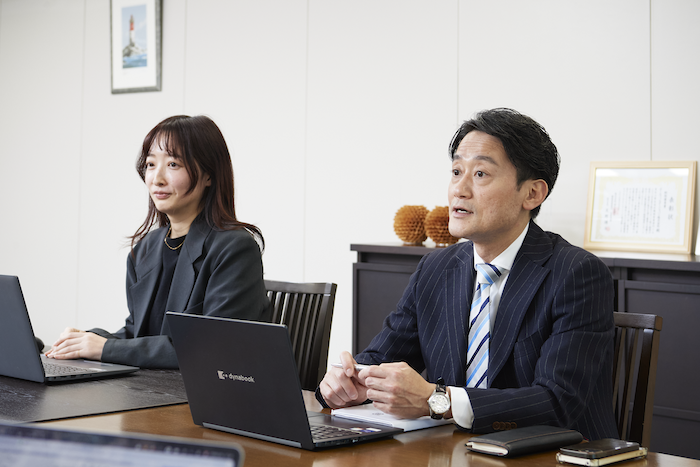 木村社長と有本さん