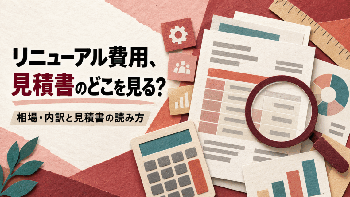 ホームページリニューアルの費用を、相場・内訳と見積書の読み方で見極める解説